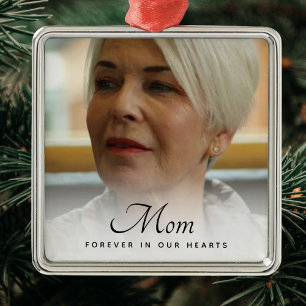 Aangepaste foto Persoonlijke Memorial Tribution Fu Metalen Ornament