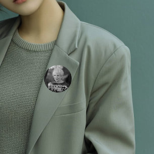 Aangepaste foto Persoonlijke Memorial Tribution Fu Ronde Button 3,2 Cm