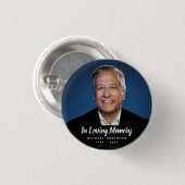 Aangepaste foto Persoonlijke Memorial Tribution Fu Ronde Button 3,2 Cm (Voorkant /achterkant)