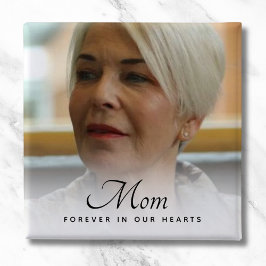 Aangepaste foto Persoonlijke Memorial Tribution Fu Vierkante Button 5,1 Cm