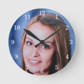 Aangepaste foto persoonlijke wandklok (Voorkant)