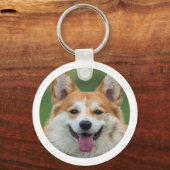 Aangepaste foto Pet Aangepast Sleutelhanger (Voorkant)
