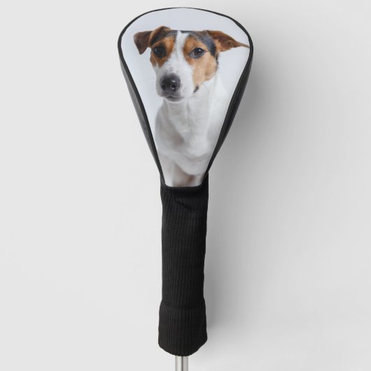 Aangepaste foto Pet Dog Aangepast Golfheadcover (Voorkant)