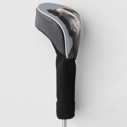 Aangepaste foto Pet Dog Aangepast Golfheadcover (Schuin)