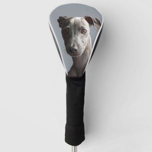 Aangepaste foto Pet Dog Aangepast Golfheadcover (Voorkant)