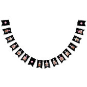 Aangepaste foto Pet meisjes verjaardag Vlaggetjes (Alle)