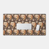 Aangepaste foto Pet Photo Pattern Dog Bureaumat (Keyboard & Muis)