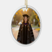 Aangepaste foto PhD doctoraat afstuderen Keramisch Ornament (Rechts)