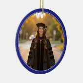 Aangepaste foto PhD doctoraat afstuderen Keramisch Ornament (Rechts)