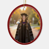 Aangepaste foto PhD doctoraat afstuderen Keramisch Ornament (Links)