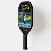 Aangepaste foto Pickleball Legend gepersonaliseerd Paddle (Links)