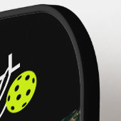 Aangepaste foto Pickleball Legend gepersonaliseerd Paddle (Links Detail)