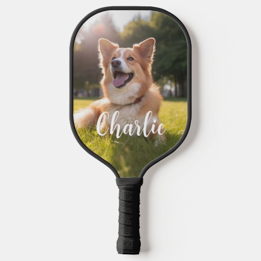 Aangepaste foto pickleball paddle (Achterkant)