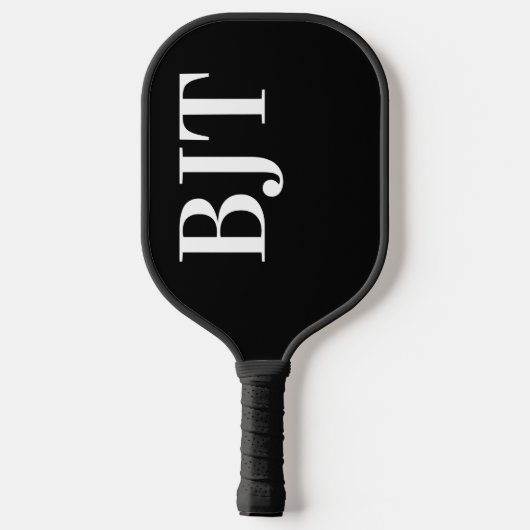 Aangepaste foto Pickleball Paddle met Monogram (Achterkant)
