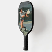 Aangepaste foto Pickleball Paddle met Monogram (Links)