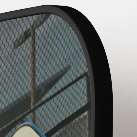 Aangepaste foto Pickleball Paddle met Monogram (Links Detail)