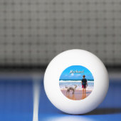 Aangepaste Foto Ping Pong Bal Cadeau Gepersonalise Pingpongbal (Net)