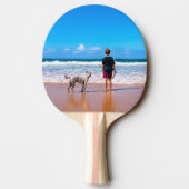 Aangepaste foto Ping Pong Paddle met uw foto's Tafeltennisbatje (Achterkant)