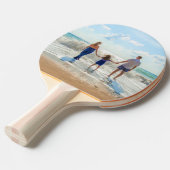 Aangepaste foto Ping Pong Paddle Tafeltennisbatje (Voorkant Gekanteld)