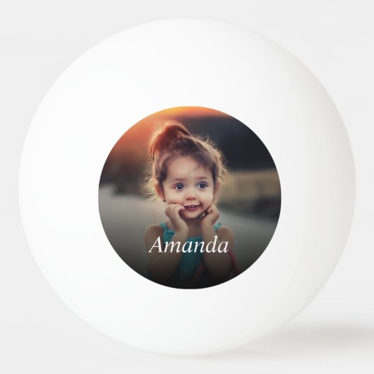 Aangepaste foto pingpong Ball (Voorkant)