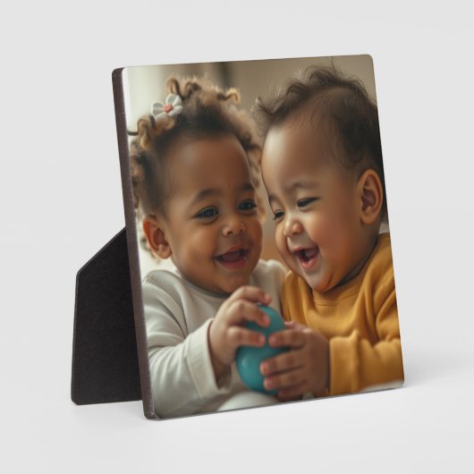 Aangepaste foto plaque toevoegen fotoplaat (Voorkant)