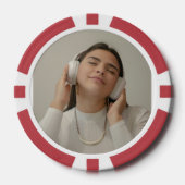 Aangepaste foto poker chips (Voorkant)