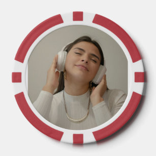 Aangepaste foto poker chips