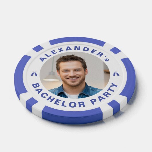 Aangepaste foto poker chips (Enkel)