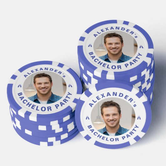 Aangepaste foto poker chips (Opstapeling)