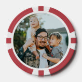 Aangepaste foto poker chips (Voorkant)