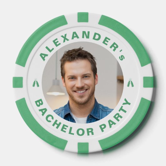 Aangepaste foto poker chips (Voorkant)