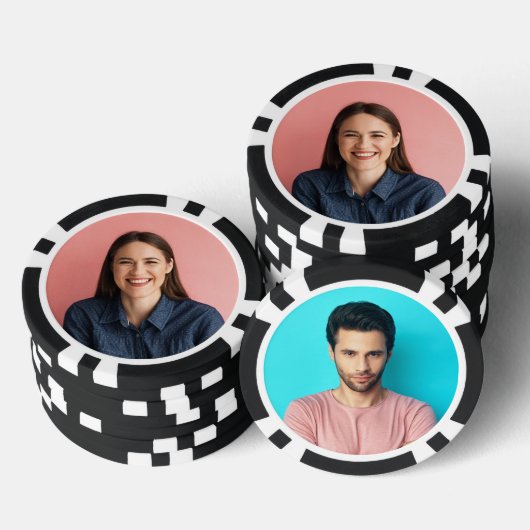 Aangepaste Foto Poker Chips (Opstapeling)