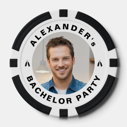Aangepaste foto poker chips (Voorkant)