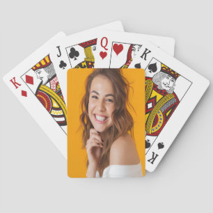 Aangepaste foto poker speelkaarten