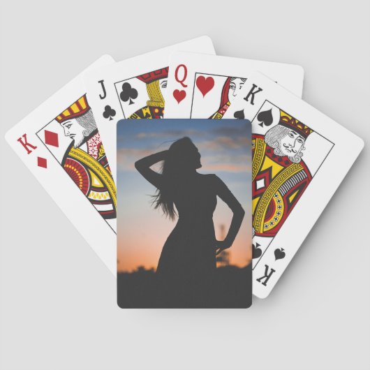 Aangepaste foto pokerkaarten (Achterkant)