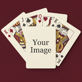 Aangepaste foto pokerkaarten