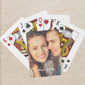 Aangepaste foto  pokerkaarten