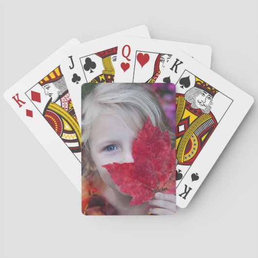 Aangepaste foto pokerkaarten (Achterkant)