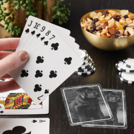 Aangepaste foto pokerkaarten
