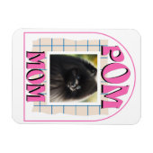 Aangepaste foto Pom Mom Keepsake Pommerse hondenei Magneet (Horizontaal)