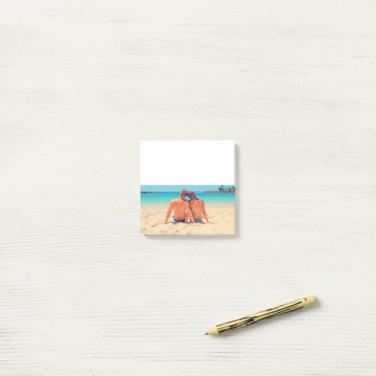 Aangepaste foto-Post-it® notes (Op bureau)
