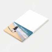 Aangepaste Foto Post-it® notes met Tekst (Schuin)