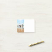 Aangepaste foto Post-it® notes Uw foto's en tekst (Op bureau)