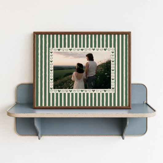 Aangepaste foto poster - Persoonlijk hart cadeau