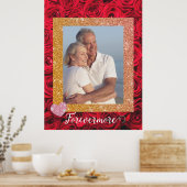 Aangepaste foto poster voor altijd meer paar (Keuken)