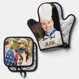 Aangepaste foto pot houders set