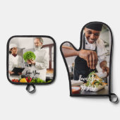 Aangepaste foto pot houders set (Voorkant)