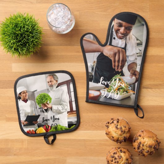 Aangepaste foto pot houders set (Top down)