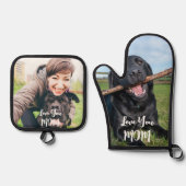 Aangepaste foto pot houders set (Voorkant)