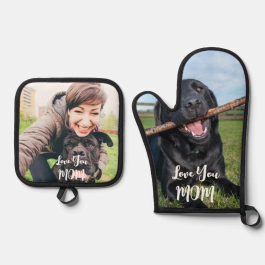 Aangepaste foto pot houders set (Voorkant)